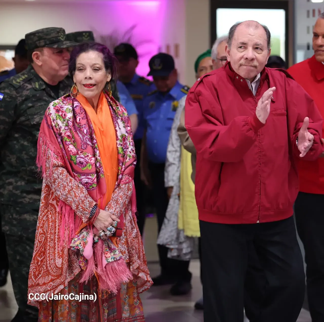 Entrega del Hospital Sandino Nuevo Amanecer en saludo al General de Hombres y Mujeres Libres