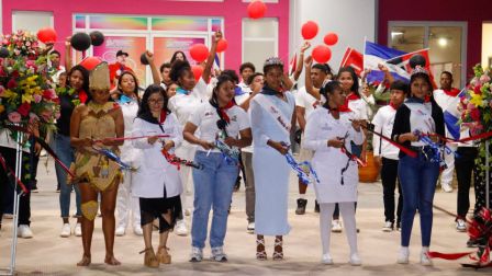 Entrega del Hospital Sandino Nuevo Amanecer en saludo al General de Hombres y Mujeres Libres