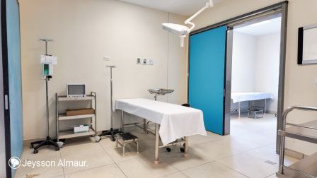 Entrega del Hospital Sandino Nuevo Amanecer en saludo al General de Hombres y Mujeres Libres