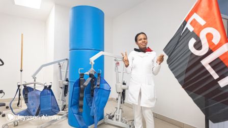 Entrega del Hospital Sandino Nuevo Amanecer en saludo al General de Hombres y Mujeres Libres