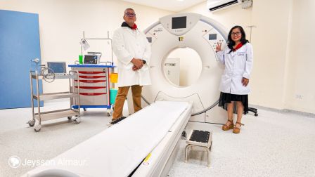 Entrega del Hospital Sandino Nuevo Amanecer en saludo al General de Hombres y Mujeres Libres