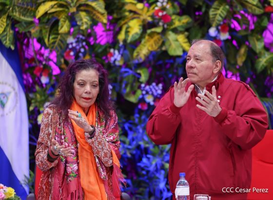 Entrega del Hospital Sandino Nuevo Amanecer en saludo al General de Hombres y Mujeres Libres