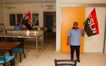 Entrega del Hospital Sandino Nuevo Amanecer en saludo al General de Hombres y Mujeres Libres