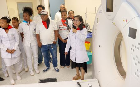 Entrega del Hospital Sandino Nuevo Amanecer en saludo al General de Hombres y Mujeres Libres