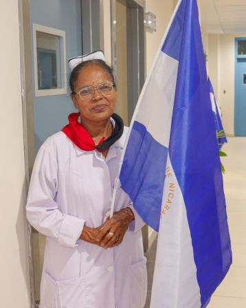 Entrega del Hospital Sandino Nuevo Amanecer en saludo al General de Hombres y Mujeres Libres