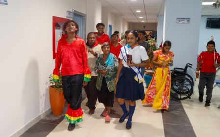 Entrega del Hospital Sandino Nuevo Amanecer en saludo al General de Hombres y Mujeres Libres