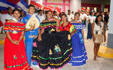 Entrega del Hospital Sandino Nuevo Amanecer en saludo al General de Hombres y Mujeres Libres