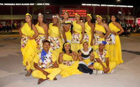 Entrega del Hospital Sandino Nuevo Amanecer en saludo al General de Hombres y Mujeres Libres