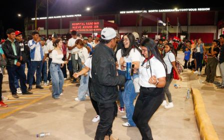 Entrega del Hospital Sandino Nuevo Amanecer en saludo al General de Hombres y Mujeres Libres