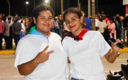 Entrega del Hospital Sandino Nuevo Amanecer en saludo al General de Hombres y Mujeres Libres