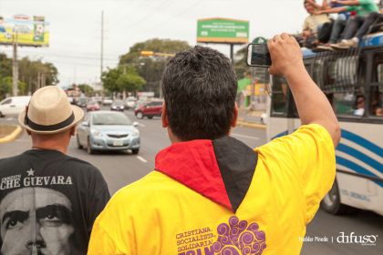 Caravanas de todo el país llegan a Managua para celebración del 35/19