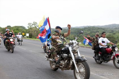 Caravanas de todo el país llegan a Managua para celebración del 35/19