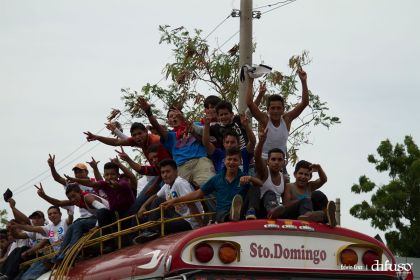 Caravanas de todo el país llegan a Managua para celebración del 35/19