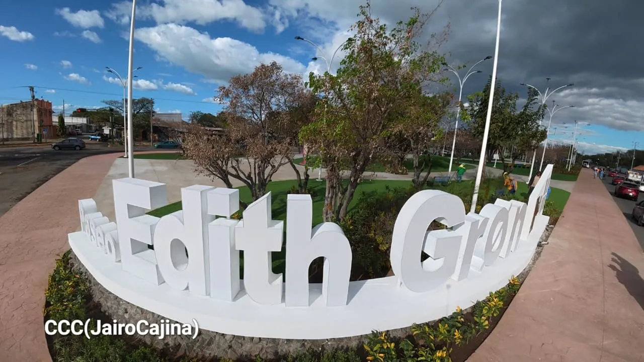 Paseo Edith Grön en Managua