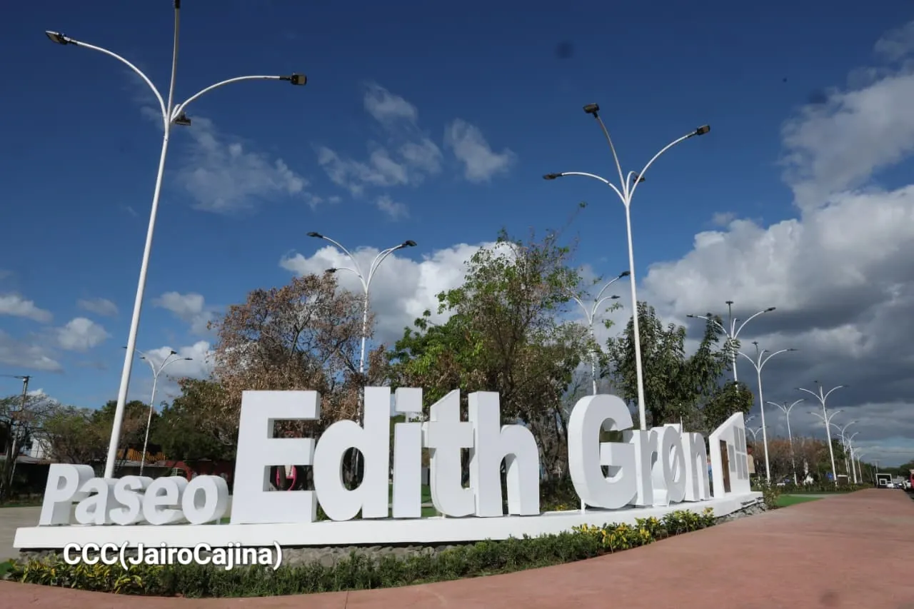 Paseo Edith Grön en Managua