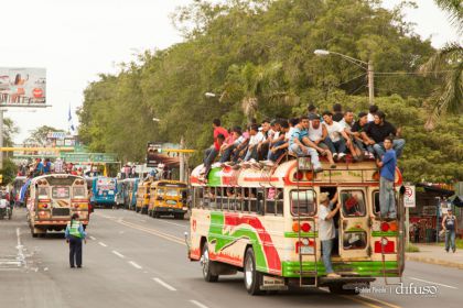 Caravanas de todo el país llegan a Managua para celebración del 35/19