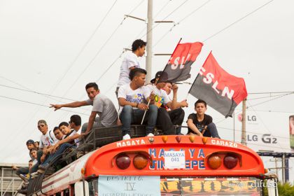 Caravanas de todo el país llegan a Managua para celebración del 35/19