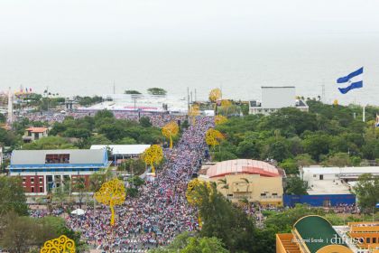 35 Aniversario del Triunfo de la Revolución Popular Sandinista (FOTOS AEREAS)