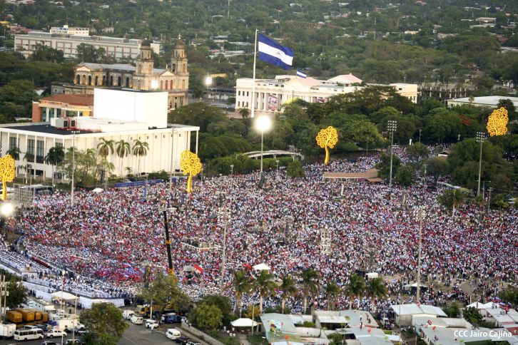 35 Aniversario del Triunfo de la Revolución Popular Sandinista (FOTOS AEREAS)
