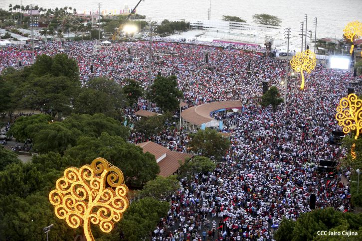 35 Aniversario del Triunfo de la Revolución Popular Sandinista (FOTOS AEREAS)