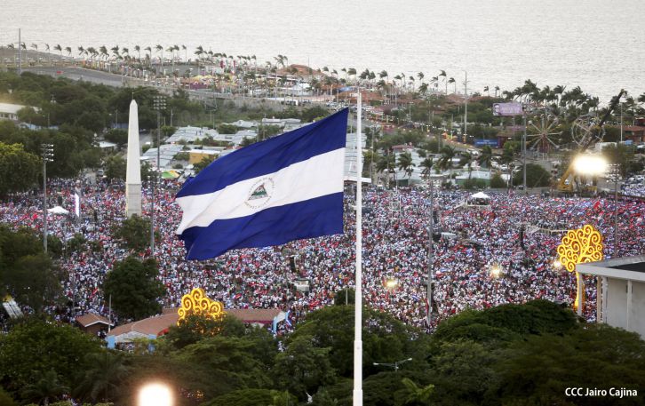 35 Aniversario del Triunfo de la Revolución Popular Sandinista (FOTOS AEREAS)