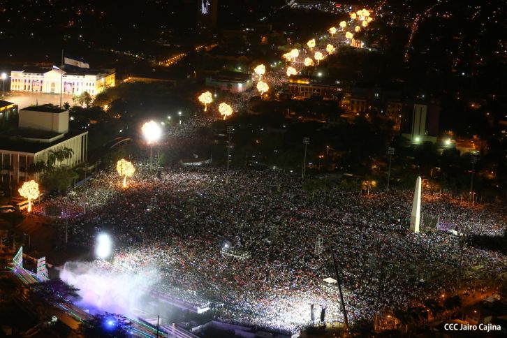 35 Aniversario del Triunfo de la Revolución Popular Sandinista (FOTOS AEREAS)