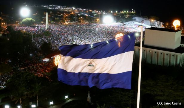35 Aniversario del Triunfo de la Revolución Popular Sandinista (FOTOS AEREAS)