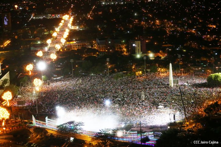 35 Aniversario del Triunfo de la Revolución Popular Sandinista (FOTOS AEREAS)