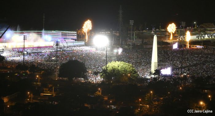 35 Aniversario del Triunfo de la Revolución Popular Sandinista (FOTOS AEREAS)