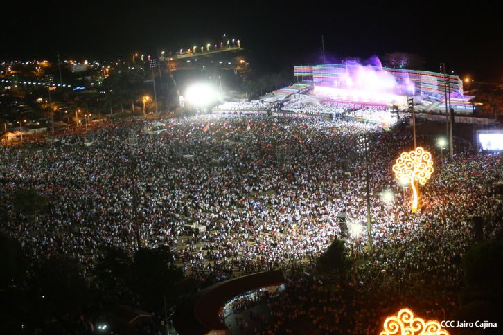 35 Aniversario del Triunfo de la Revolución Popular Sandinista (FOTOS AEREAS)