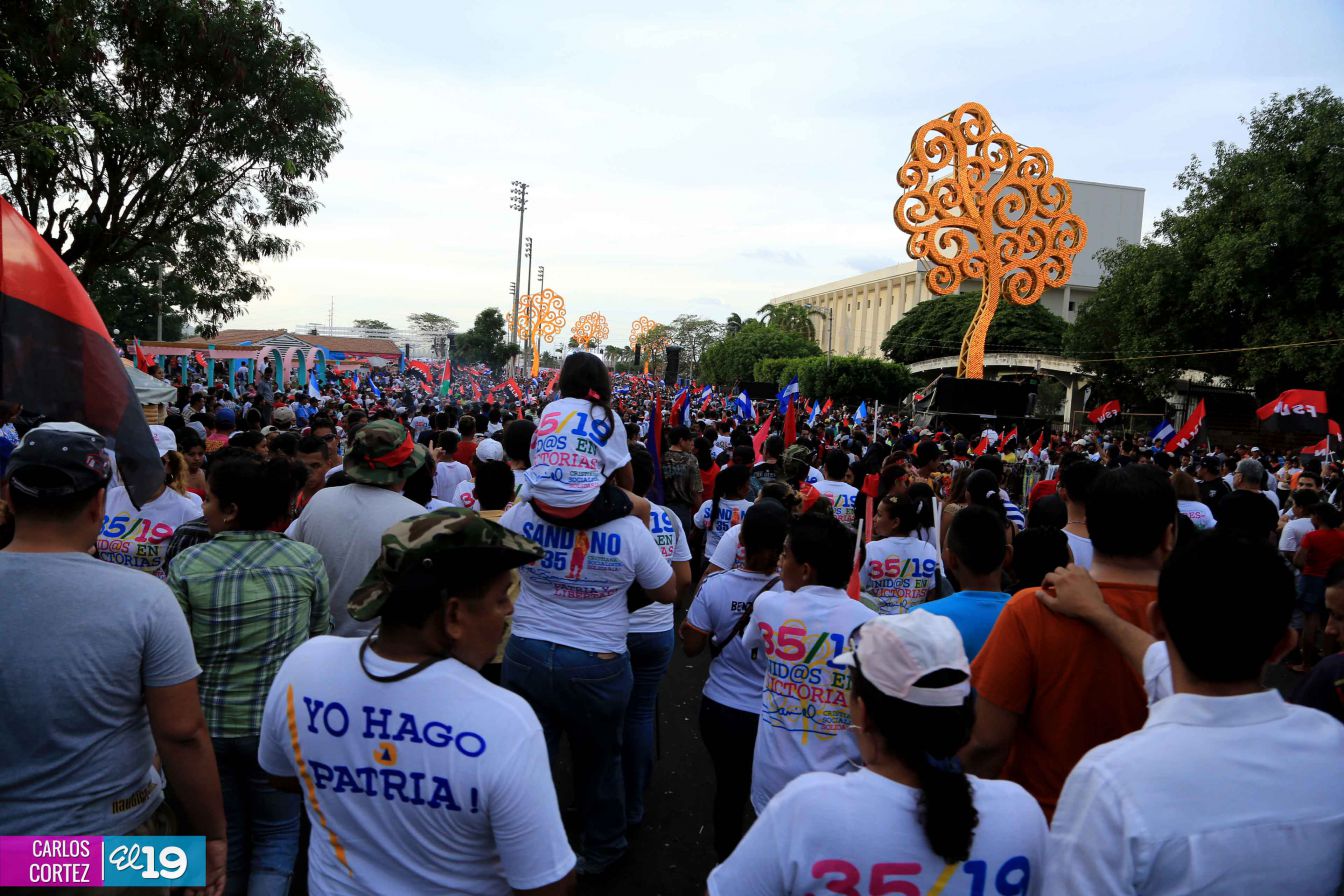 35 Aniversario del Triunfo de la Revolución Popular Sandinista