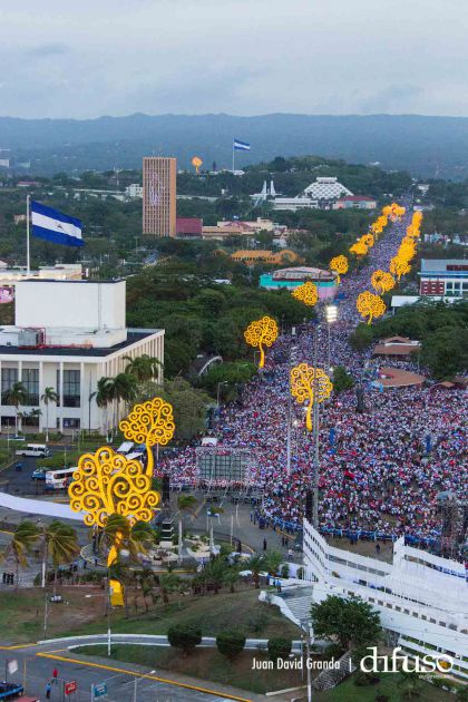 35 Aniversario del Triunfo de la Revolución Popular Sandinista (FOTOS AEREAS)