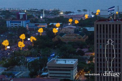 35 Aniversario del Triunfo de la Revolución Popular Sandinista (FOTOS AEREAS)