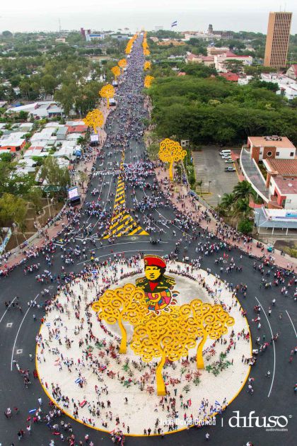 35 Aniversario del Triunfo de la Revolución Popular Sandinista (FOTOS AEREAS)