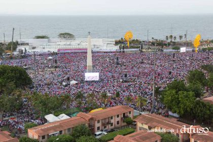 35 Aniversario del Triunfo de la Revolución Popular Sandinista (FOTOS AEREAS)