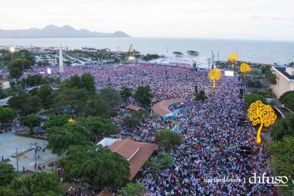 35 Aniversario del Triunfo de la Revolución Popular Sandinista (FOTOS AEREAS)