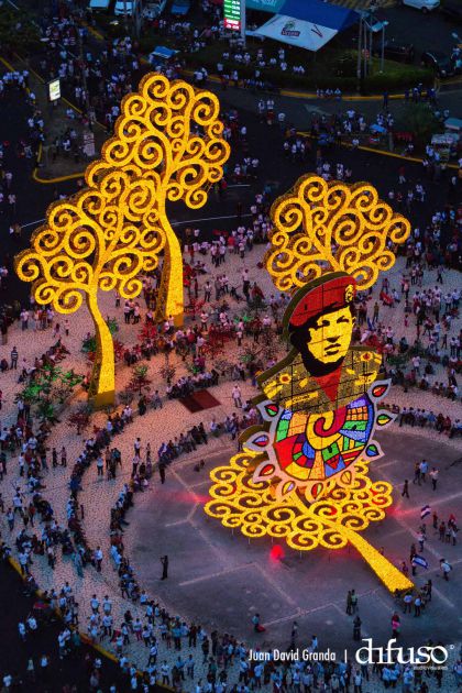 35 Aniversario del Triunfo de la Revolución Popular Sandinista (FOTOS AEREAS)