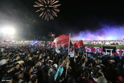 Daniel y Rosario celebran el 35/19 en Plaza La Fé