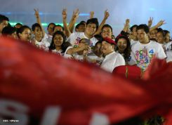 Daniel y Rosario celebran el 35/19 en Plaza La Fé