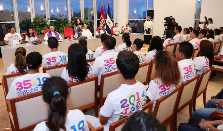 Presidente Daniel y Compañera Rosario participan en homenaje a víctimas de masacre