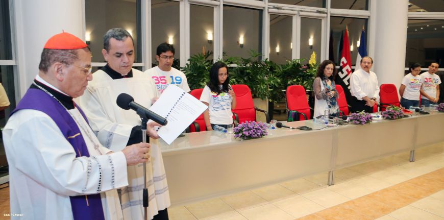 Presidente Daniel y Compañera Rosario participan en homenaje a víctimas de masacre