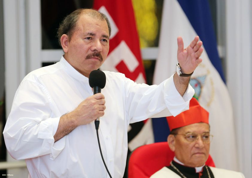 Presidente Daniel y Compañera Rosario participan en homenaje a víctimas de masacre