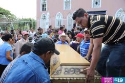 San Juan de Limay da último adiós a víctimas de masacre