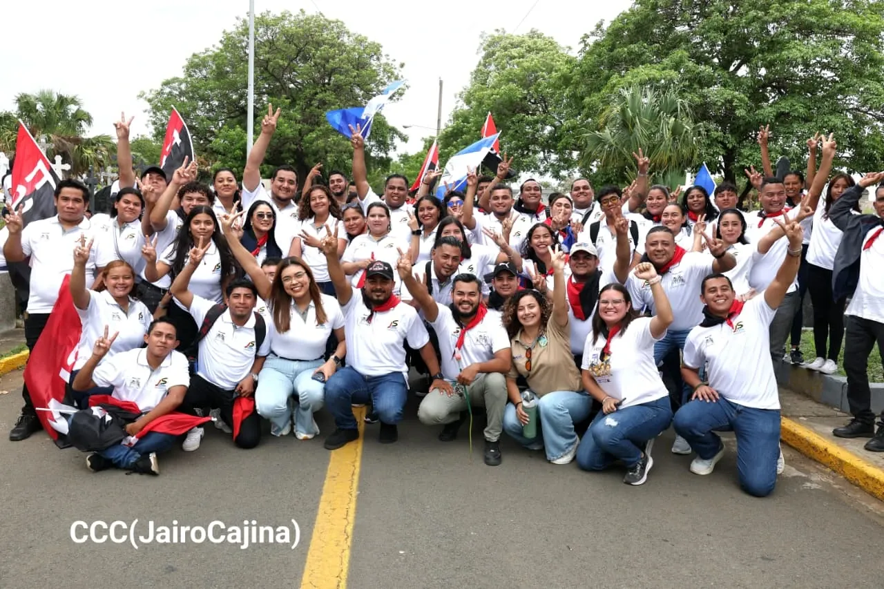 Juventud Sandinista celebra Congreso Nacional ¡Siempre más allá!