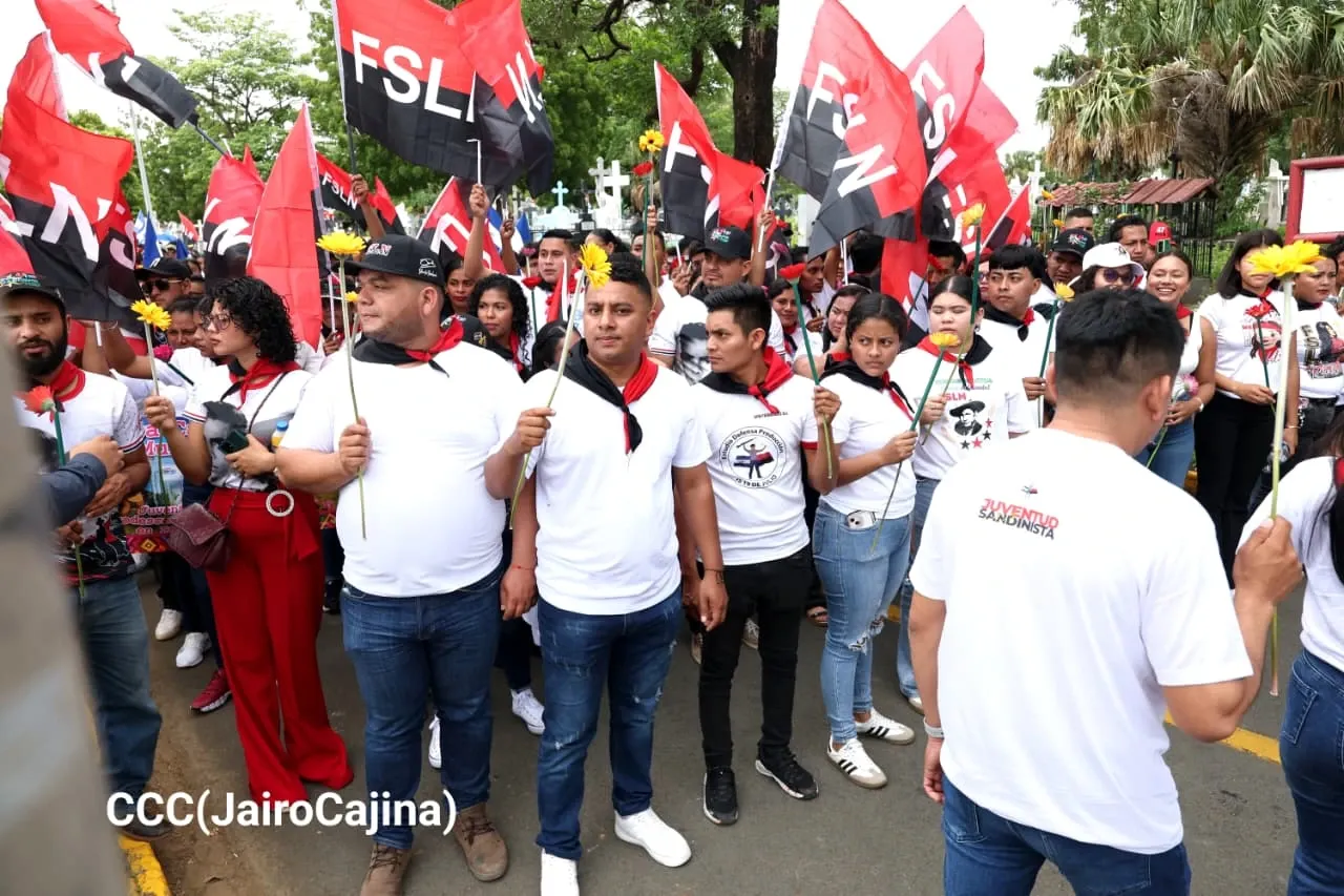 Juventud Sandinista celebra Congreso Nacional ¡Siempre más allá!