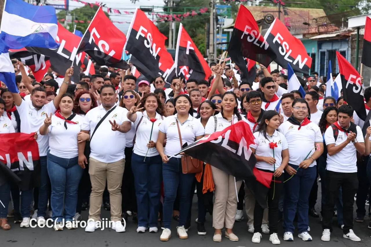 Juventud Sandinista celebra Congreso Nacional ¡Siempre más allá!