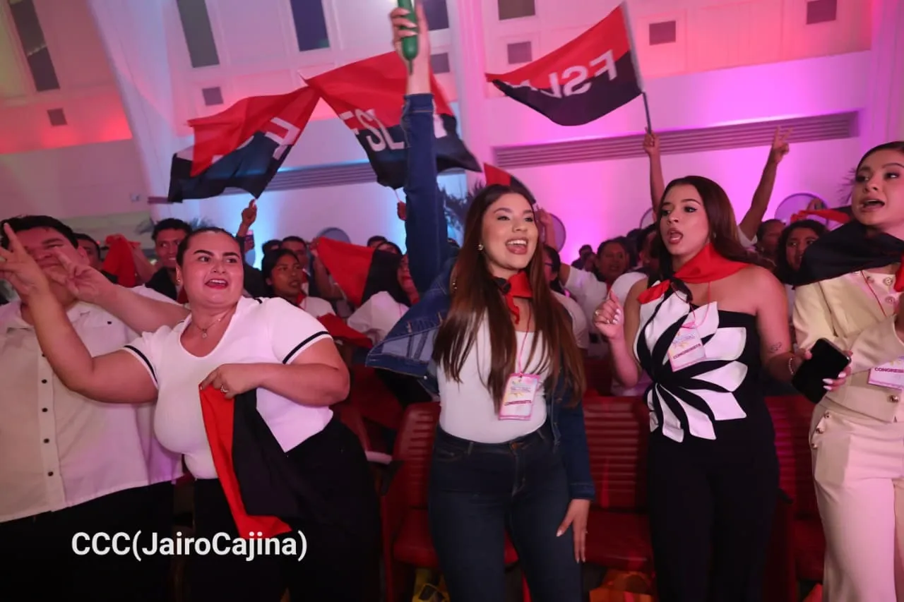 Juventud Sandinista celebra Congreso Nacional ¡Siempre más allá!