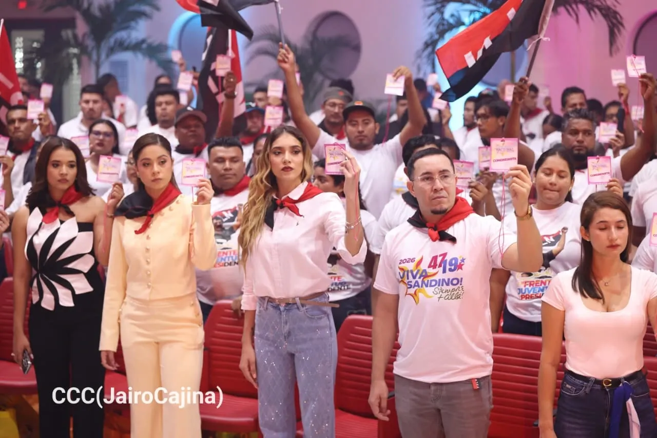 Juventud Sandinista celebra Congreso Nacional ¡Siempre más allá!