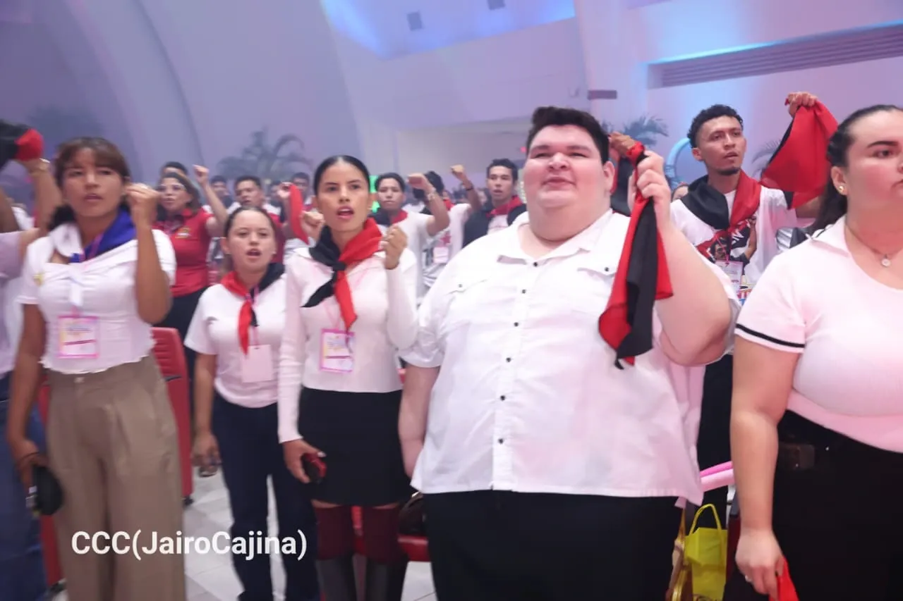 Juventud Sandinista celebra Congreso Nacional ¡Siempre más allá!