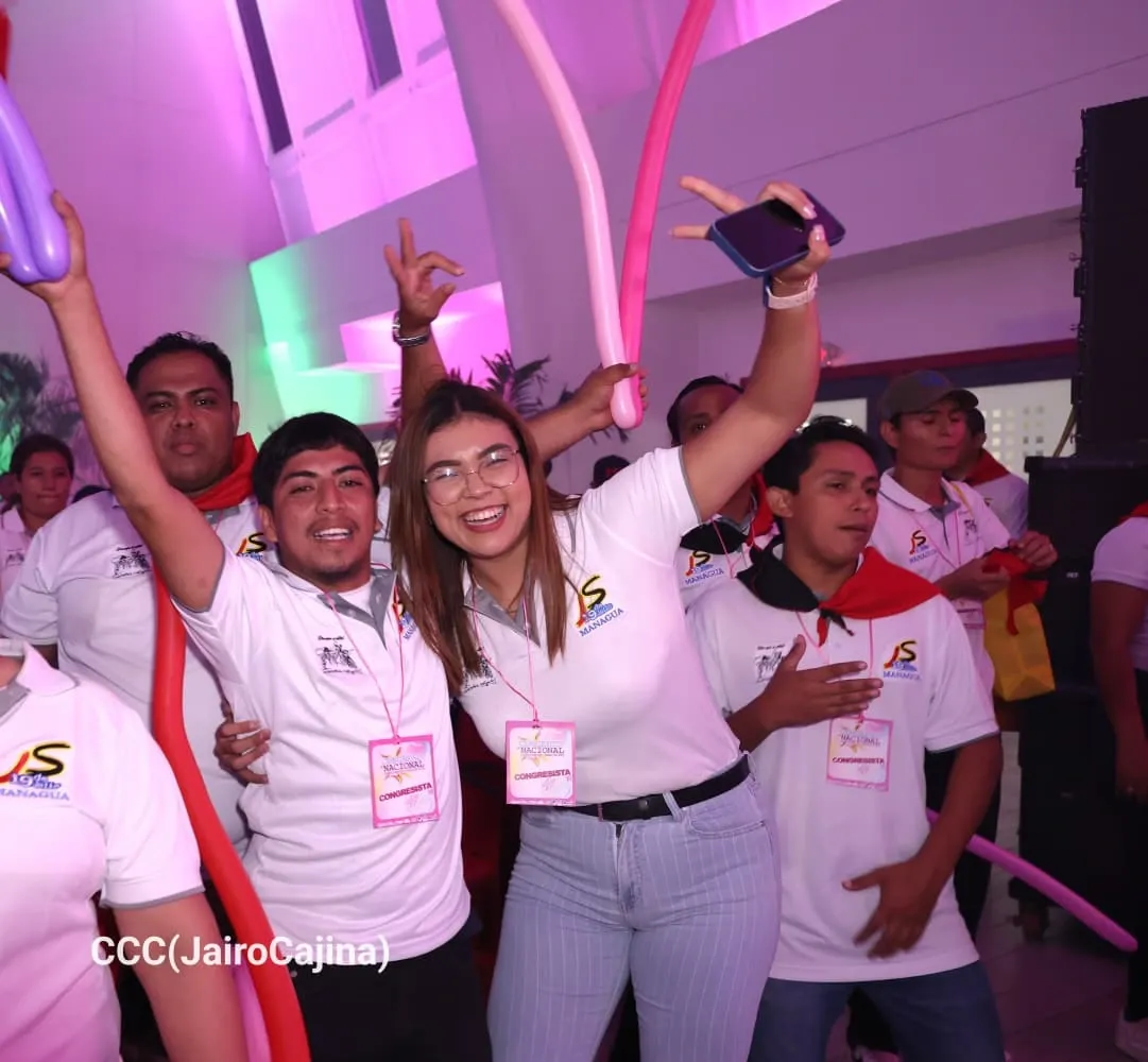 Juventud Sandinista celebra Congreso Nacional ¡Siempre más allá!
